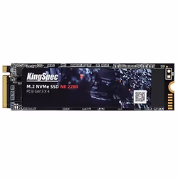 Disque dur SSD M.2 NVME 2280 PCle Gen 3×4 KingSpec 256Go