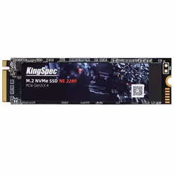 SSD M.2 NVME 2280 PCle Gen 3×4 NVMe 1.3 KingSpec 512Go NE-512GB (2280)
