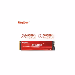 Disque dur SSD M.2 NVME 2280 PCle Gen 4×4 NVMe 1.4 KingSpec 2To XG7000-2TB