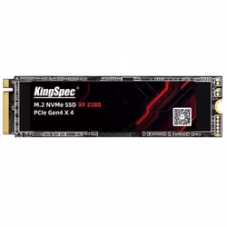 SSD - KINGSPEC - 2To - M.2 PCIe Gen 4×4 NVMe 1.4 - 3D TLC