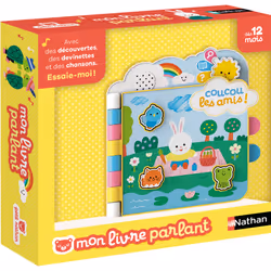 Nathan Mon Livre Parlant, 1 an(s), Sonore, Fonction vocale, Batteries requises, AAA, Plastique