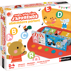Nathan Mon premier j'apprends - ABCdéaire parlant, 2 an(s), Sonore, Batteries requises, AAA, Plastique, Multicolore