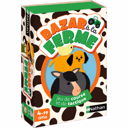 Nathan Bazar À La Ferme, Jeu de cartes, Famille, 4 an(s), 10 min