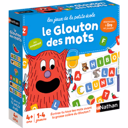 Nathan Le Glouton Des Mots, Jeu de société, Mot, 4 an(s)