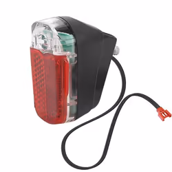 Feu arrière pour Trottinette E-Twow GT SL et GT SE Noir / Rouge
