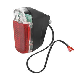 Feu arrière pour Trottinette E-Twow GT SL et GT SE Noir / Rouge