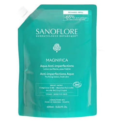 Sanoflore Aqua Magnifica Lotion Purifiante Anti-Imperfections Bio Recharge 400 ml