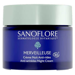 Sanoflore Merveilleuse Crème Nuit Anti-Rides Bio 50 ml