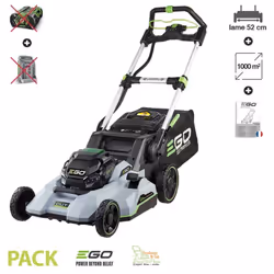 Complétez vos outils de jardin avec la gamme EGOPOWER 56 volts dont les batteries garanties 3 ans et les chargeurs sont compa ...