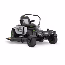 La tondeuse ZT5200E-L, équipée de 3 lames, offre une performance accrue avec un carter de 132 cm et des roues robustes pour l ...