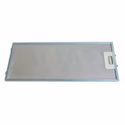 Filtre métal antigraisses 470x193mm CBT62 RT623 compatible pour hotte Générique 49024660 Appareils compatibles : [HOTTE ROSIE ...
