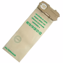 Boite de 8 sacs compatibles pour Aspirateur VORWERK, FOLLETTO VK120 Appareils compatibles : [ASPIRATEUR VORWERK: ] VK121, VK1 ...