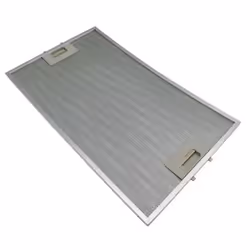 Filtre métal anti graisse (à l'unité) 460x280mm pour hotte ROSIERES, ELICA Dimensions : 460 x 280 mm 93953438, 1010GW Apparei ...