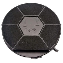 Whirlpool - sos Accessoire Filtre charbon rond type 28 CHF28/1 (à l'unité) 240X34 mm pour Hotte 480181701006, 481281718525