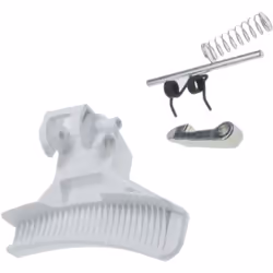 Poignée de hublot compatible pour lave-linge FAURE 4055304143 Appareils compatibles : [MACHINE À LAVER, LAVE-LINGE FAURE: ] F ...