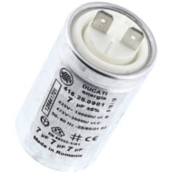 Sos Accessoire Condensateur universel 7 mf pour Sèche-linge aeg 1256417013, 1256539402