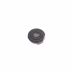 Filtre rond à charbon actif type 34 pour Hotte WHIRLPOOL 481281718531. Diamètre: 25,5 cm.