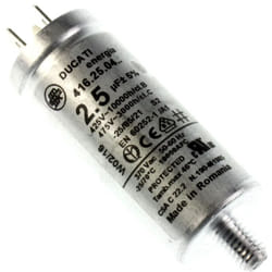 Sos Accessoire Condensateur 2,5mf universel pour Lave-vaisselle Bosch 00183639
