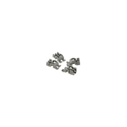 Whirlpool - Lot de 4 paliers de panier inférieur pour Lave-vaisselle 481010600198, 481253578098