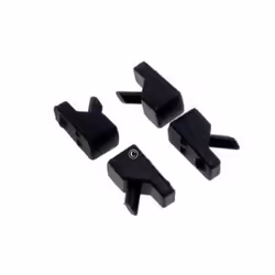 Lot de 4 patins en caoutchouc grille pour Plaque de cuisson WHIRLPOOL, BAUKNECHT, IKEA WHIRLPOOL, IGNIS, LADEN Dimensions 13, ...
