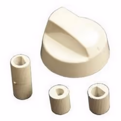 Manette blanche universelle pour four, cuisinière Toutes marques Grâce à ses 3 embouts réversibles 6/6mm 6/8mm et 8/8mm, ces  ...