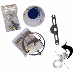 Thermostat compatible pour réfrigérateur, congélateur WHIRLPOOL, BAUKNECHT, LADEN, IGNIS, IKEA WHIRLPOOL, ROSIERES, CANDY, BR ...