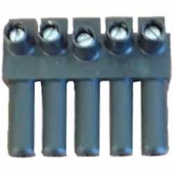 Prise cinq broches femelle PTEU pour Nettoyeur vapeur POLTI M0001216 Appareils compatibles : BB4372636_3701717023029