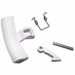 Ensemble poignée de porte pour Lave-linge IBERNA, ZEROWATT, CANDY 90458506 Appareils compatibles : [SÈCHE-LINGE ZEROWATT: ] E ...