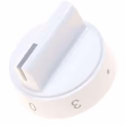 Manette blanche pour Four, cuisinière THOMSON 9050859, 36051143 Appareils compatibles : [FOUR, CUISINIÈRE THOMSON: ] TMMP60.3 ...