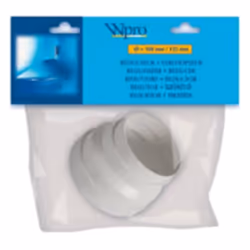 Reducteur plastique 100/125mm pour Hotte WHIRLPOOL 481281718049, CHR100 Modeles concernes : 481281718049