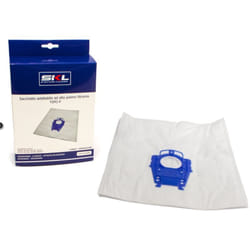 Sos Accessoire Boite de 5 sacs type p compatible + 1 micro filtre pour Aspirateur Bosch 00468264, 00461349
