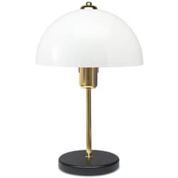 Concept-usine - lisette - Lampe de table champignon blanc 38cm