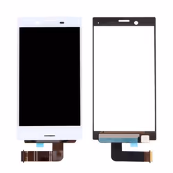 Ecran LCD - SONY - XPERIA X COMPACT F5321 - Blanc - Assemblé sans châssis - Remplacement smartphone
