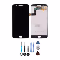 Ecran LCD - Motorola - Moto G5 XT1676 - Noir - Assemblé sans châssis - 5 pouces