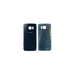 Cache Batterie Vitre Arrière Premium Bleu pour Samsung Galaxy S6 Edge G925