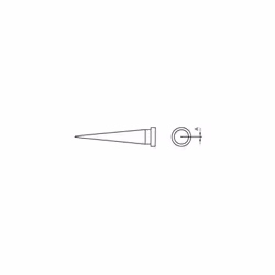 Dimensions produit, largeur : 0.8 mm Forme panne : conique Longueur de la panne : 13 mm Taille des pannes : 0.8 mm Type (type ...