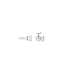 Weller - lt 1SA Panne de fer à souder Longueur de la panne 15 mm Contenu 1 pc(s)