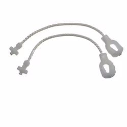 Jeu de 2 cables de porte pour lave-vaisselle BRANDT, DE DIETRICH, BLOMBERG, SANGIORGIO, ELEKTRA-BREGENZ, SAUTER, THOMSON, VED ...