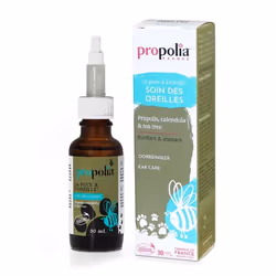Propolia Soin des oreilles - Propolis, calendula &amp; tea tree, Chat (animal) / Chien, Liquide, 30 ml, Flacon compte-gouttes ...