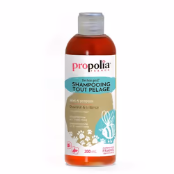 Propolia Shampoing tout pelage - Miel & Propolis, Universel, Shampoing, 200 ml