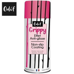 Spray Anti-dérapant - ODIF - Grippy - Effet Anti-Glisse - Utilisation Intérieure - Couleur Blanc