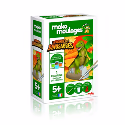 TF1 Games Mako Moulages - Graou Le Tyrannosaure, 5 an(s), Plastique, Plâtre, Multicolore, 12 pièce(s)