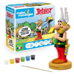Coffret créatif - Mako Moulages - Astérix et Obélix - Figurine 15 cm - Made in France - Dès 5 ans