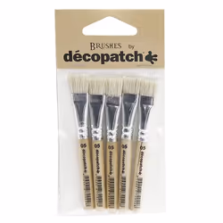 Clairefontaine Pack De 5 Petits Pinceaux Pure Soie, 5 an(s)