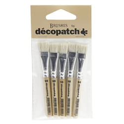 Clairefontaine Pack De 5 Petits Pinceaux Pure Soie