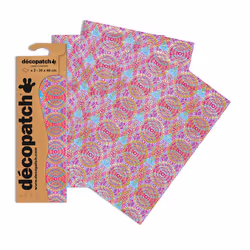 Clairefontaine Pochette 3 Feuilles Identiques Ref 394, 5 an(s), Papier, Violet, Or