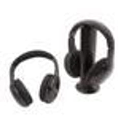 INOVALLEY CAQ02 Double casque TV - Radio FM intégrée - Entrée jack 35mm/DC