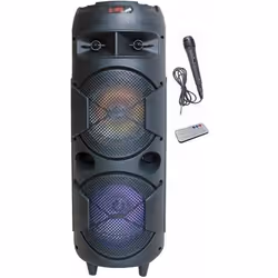 INOVALLEY HP52XXL Enceinte Bluetooth Karaoké lumineuse - Puissance 600 Watts + 50 Watts - USB 2.0 -Entrée AUX-IN - Autonomie ...