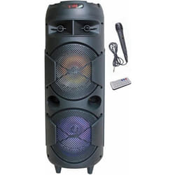 INOVALLEY HP52XXL Enceinte Bluetooth Karaoké lumineuse - Puissance 600 Watts + 50 Watts  - USB 2.0 -Entrée AUX-IN - Autonomie :