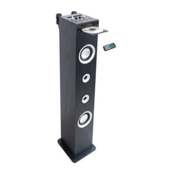 HP49CD - Tour de son Bluetooth - Lecteur cd et fonction Karaoke - 100W - Radio fm - Port usb - Entree aux-in - Noir - Inovalley